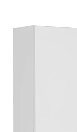 Säulenschrank Ricca 25cm 2 Türen und 1 Schublade - weiß