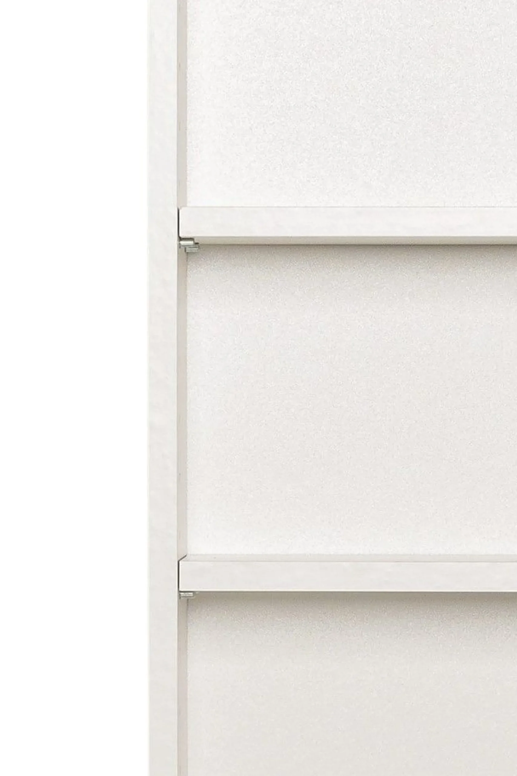Säulenschrank Small 50cm 2 Türen - Hochglanz weiß