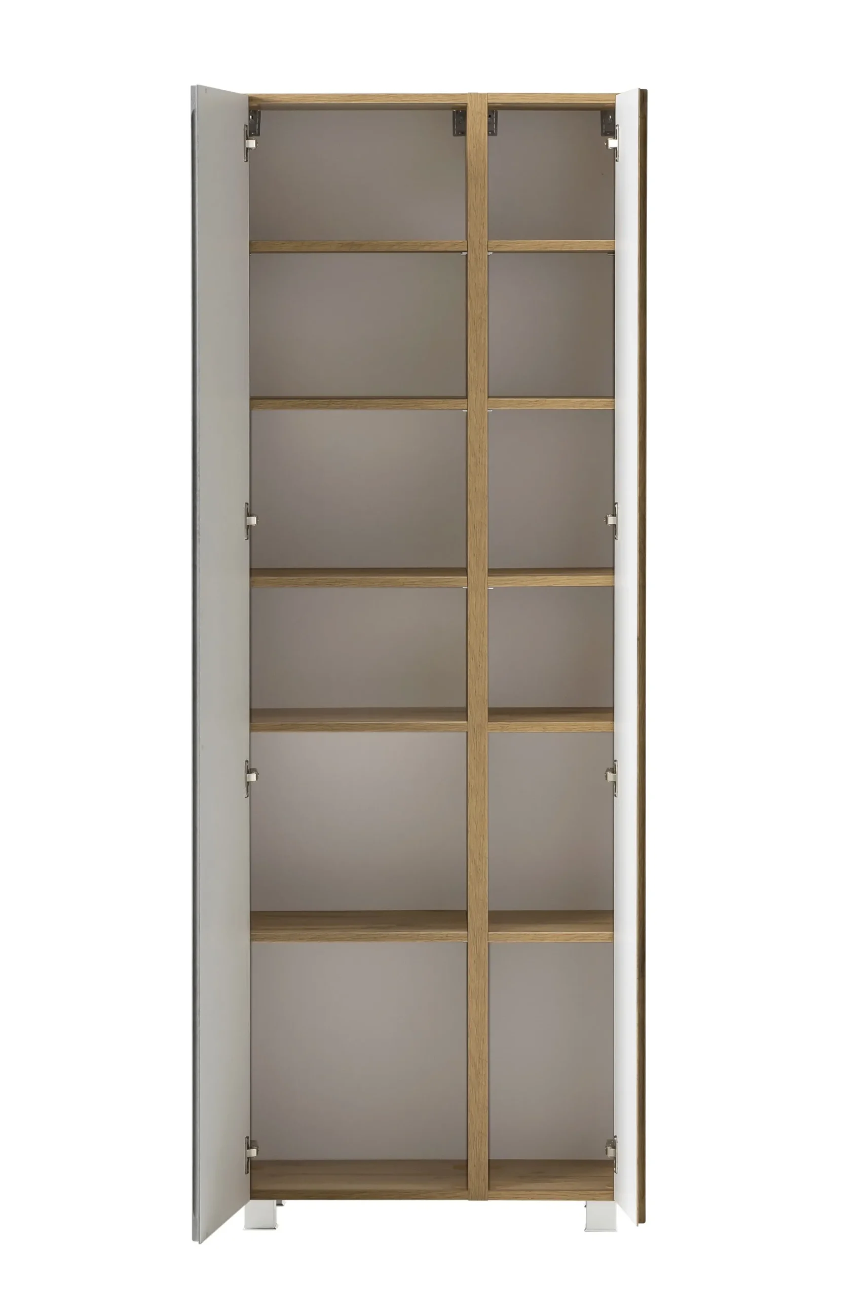 Säulenschrank Varese | 65 x 35 x 180 cm | Farbe Beton