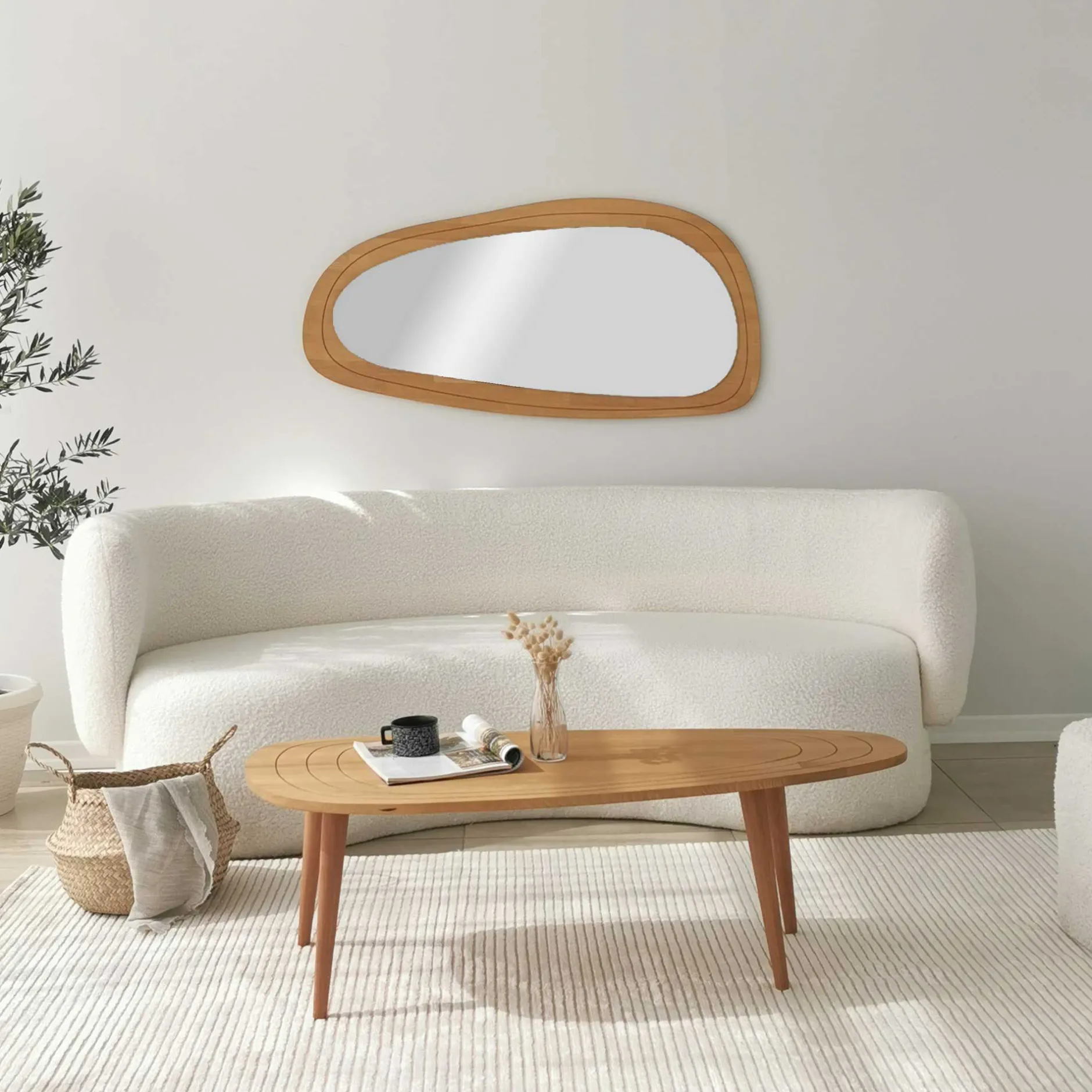 Sweet Couchtisch | Kiefernholz | Teakholz