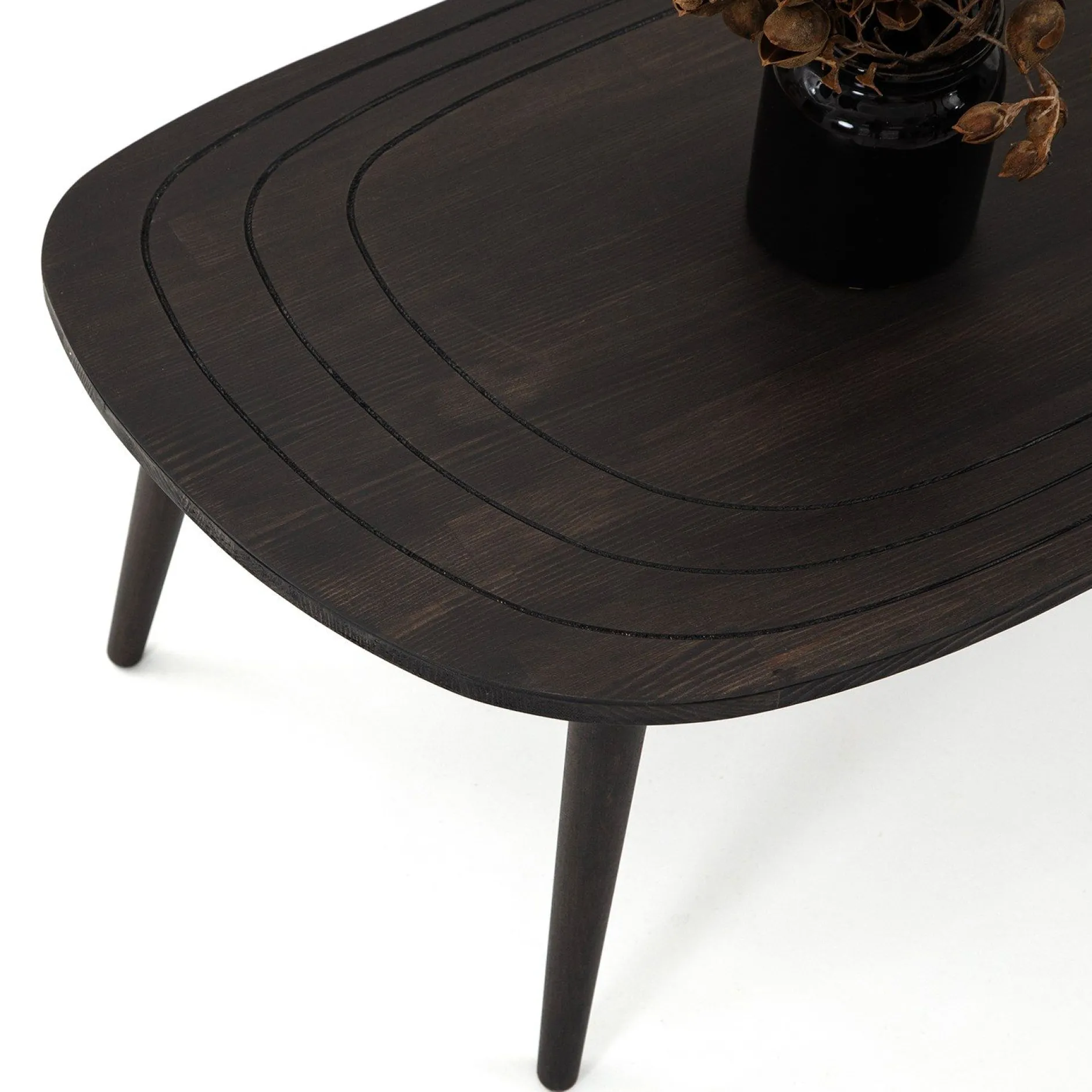 Sweet Couchtisch | Kiefernholz | Anthrazit
