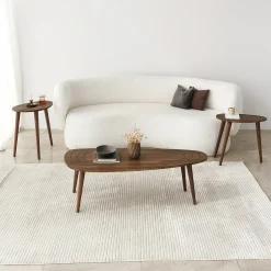 Sweet Couchtisch | Korpus aus Buchenholz | Walnuss