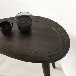 Sweet Satztisch (2 Stück) | Korpus aus Buchenholz | Anthrazit