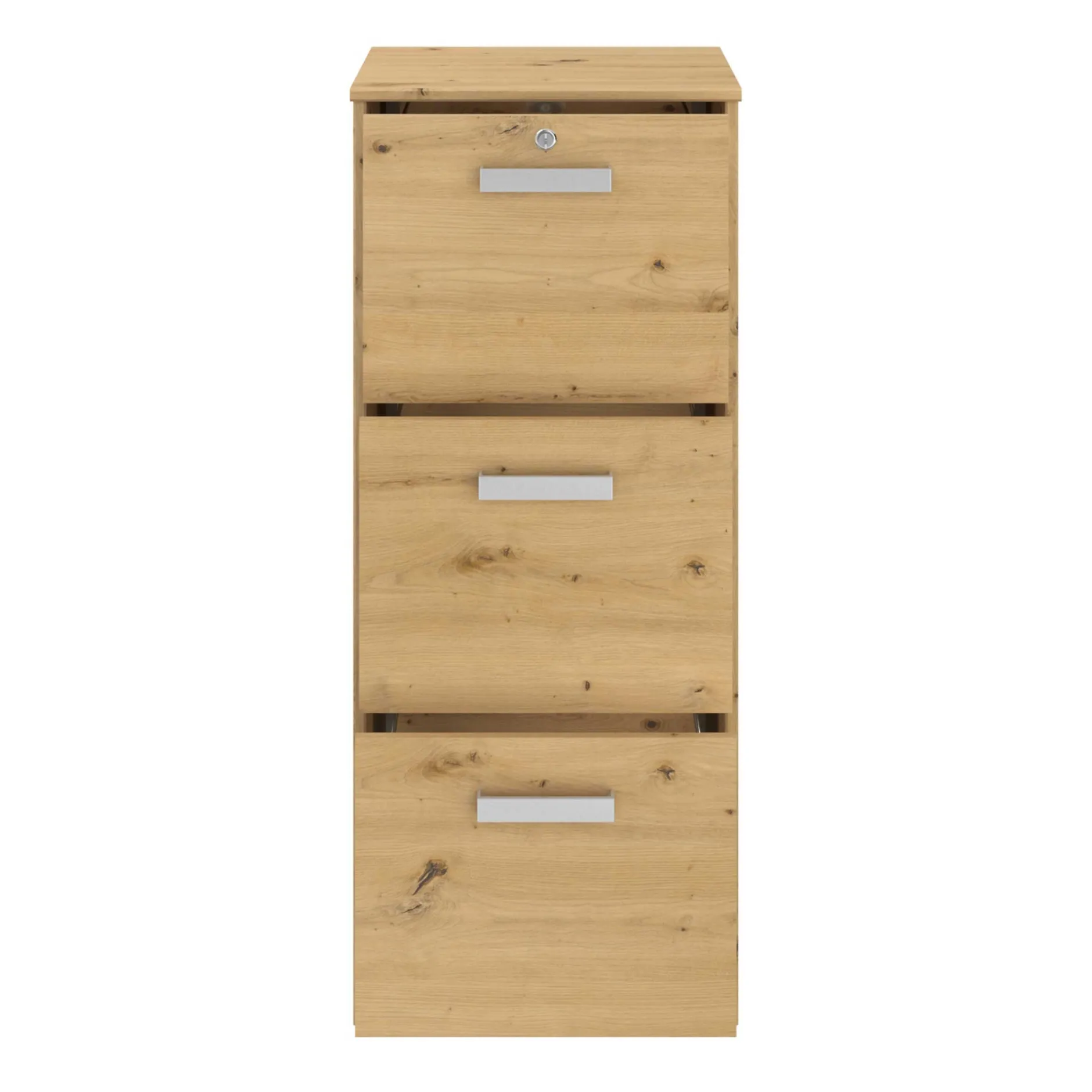 Tablett Marri 3 Schubladen - Eiche