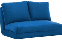 Taida 2-Sitzer-Schlafsofa | Metallrahmen | Blau