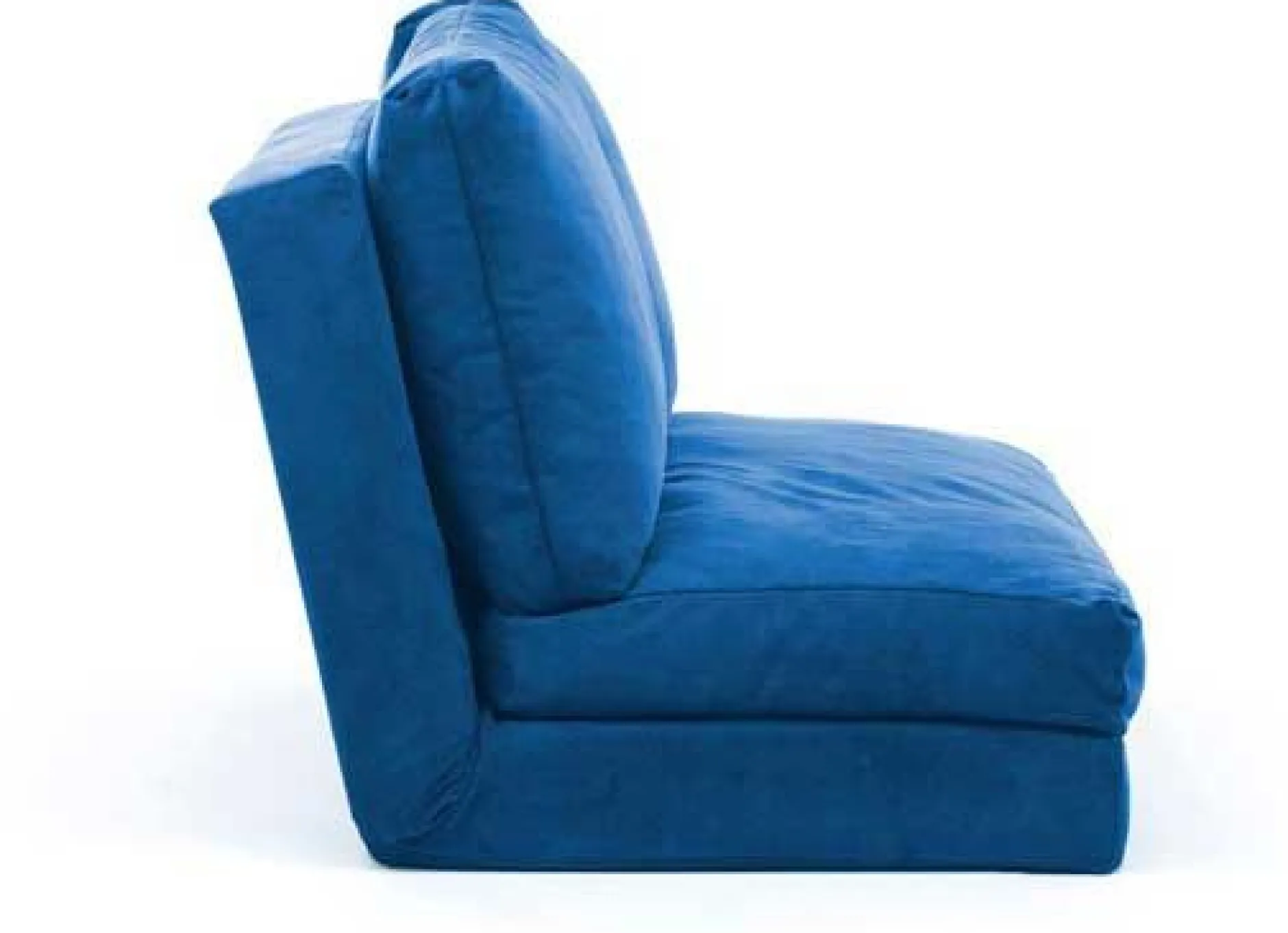 Taida 2-Sitzer-Schlafsofa | Metallrahmen | Blau