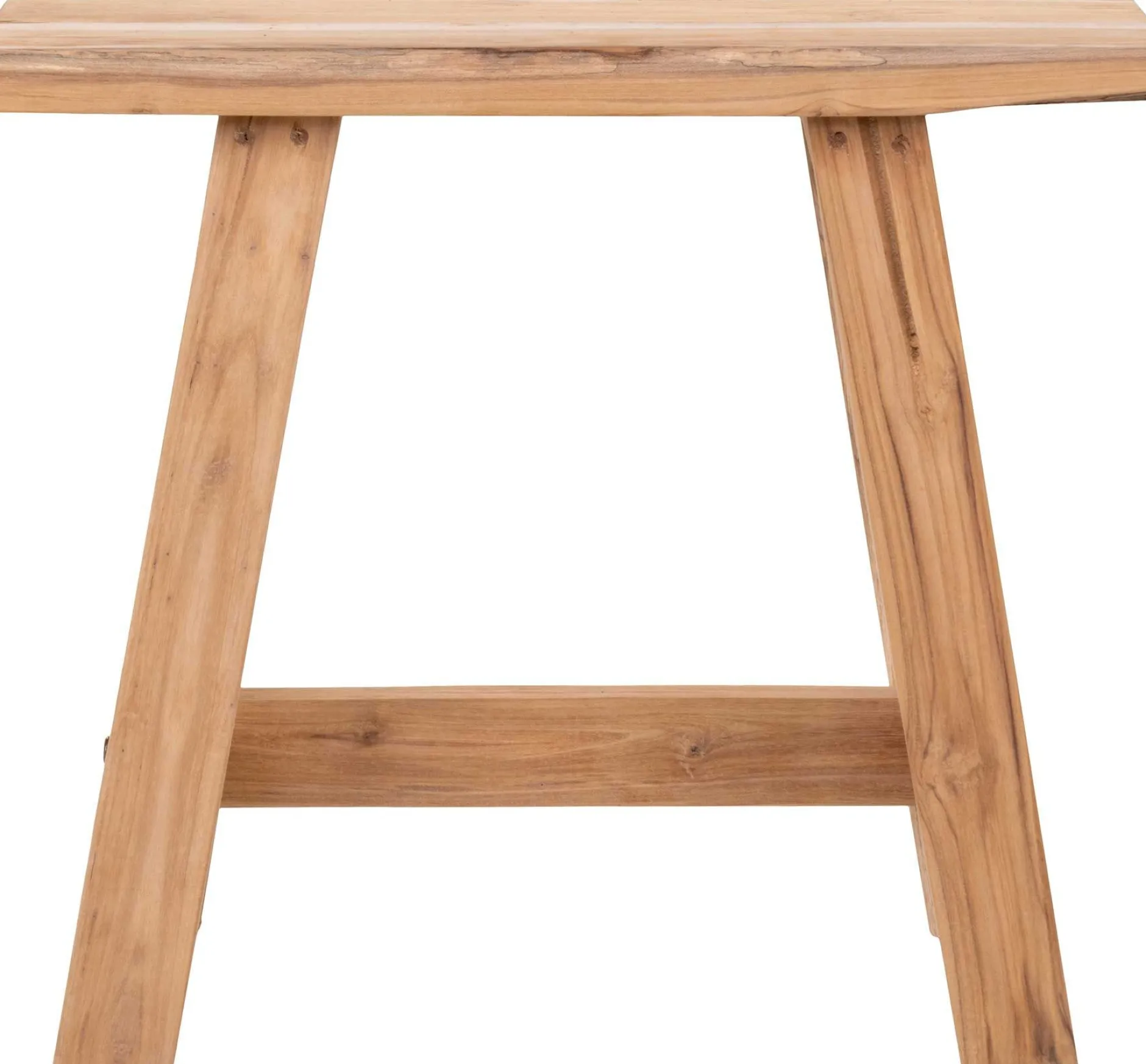 Teakholz Barcelona Bank - Naturbelassen - 50x25x45 cm