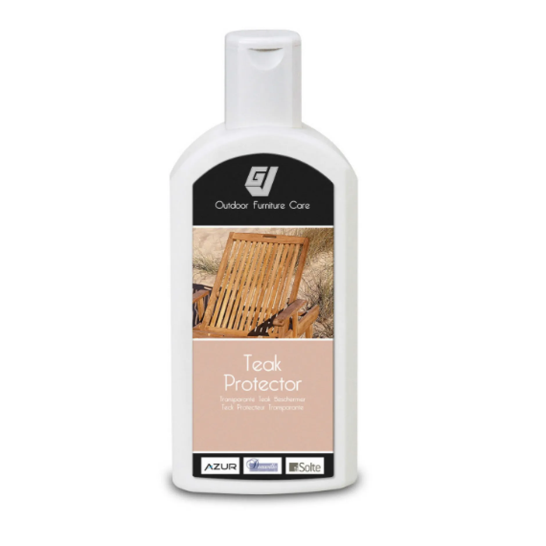Teak-Schutzmittel Gescova 500 ml - Kunststoff - Weiß