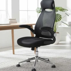 Tec Ergonomischer Bürostuhl - verstellbar - schwarz