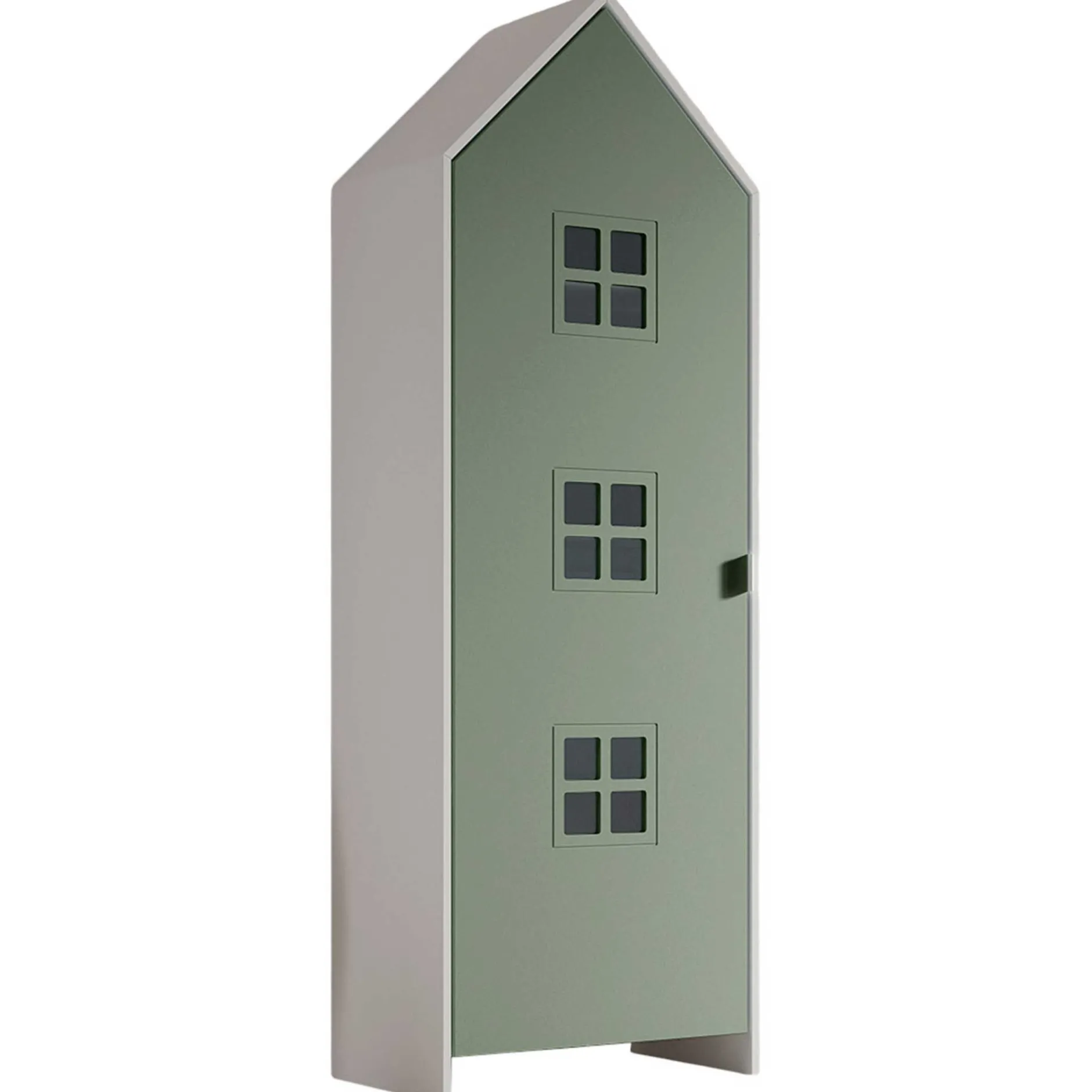 2-teiliger Kleiderschrank Casami Brügge - 115x37x172 cm - Blau/Grün