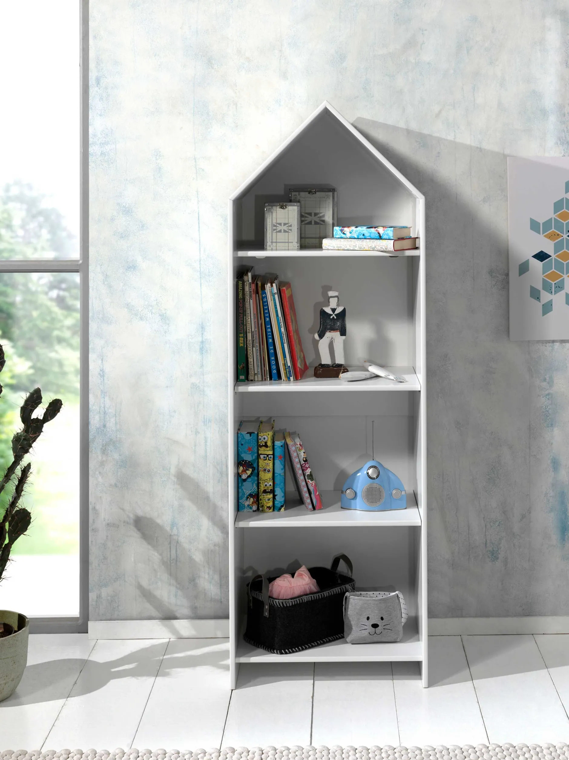 2-teiliger Kleiderschrank Casami Brügge - 115x37x72 cm - Weiß