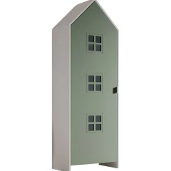 2-teiliger Kleiderschrank Casami Bruges - 115x37x172 cm - Gelb/Grün