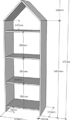 2-teiliger Kleiderschrank Casami - 115x37x172 cm - Weiß/Mintgrün