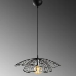 Tel Kronleuchter | METALLGEHÄUSE | Schwarz