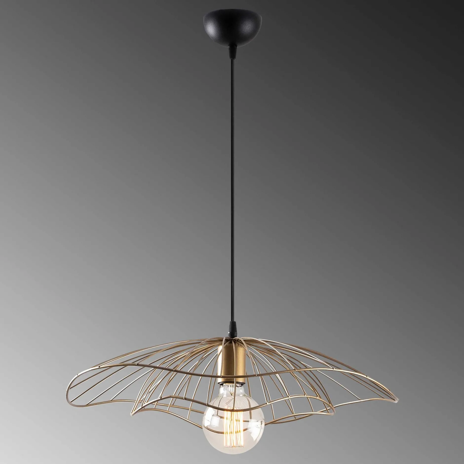 Tel Kronleuchter | METALLGEHÄUSE | Vintage