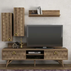 Tera Home TV-Element 180cm Breite Nussbaum