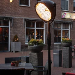 Terrassenheizung Mindy 45x210cm - schwarz