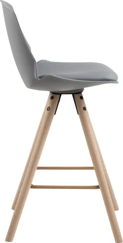 Thekenstuhl Sammy - grau/beige