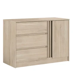TokioKinderzimmer : Bett 90x200 mit Schubladen, Kleiderschrank, Kommode, Schreibtisch