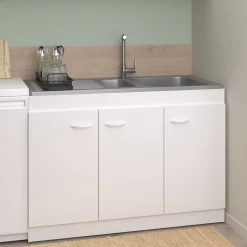 3-türiger Unterschrank für die Spüle (120 cm)