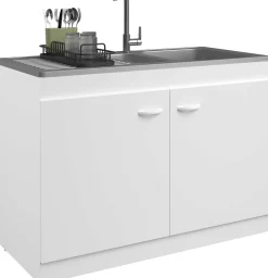 2-türiger Unterschrank für die Spüle (120 cm)