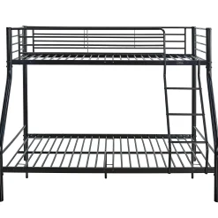 Trixie Etagenbett 90x200 und 140x200 - Metall - mattschwarz