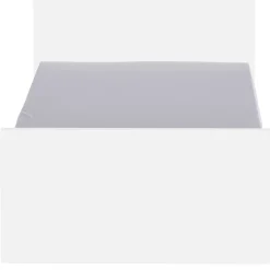 Truhenbett Clyde - 90x200cm - mit Lattenrost - weiß