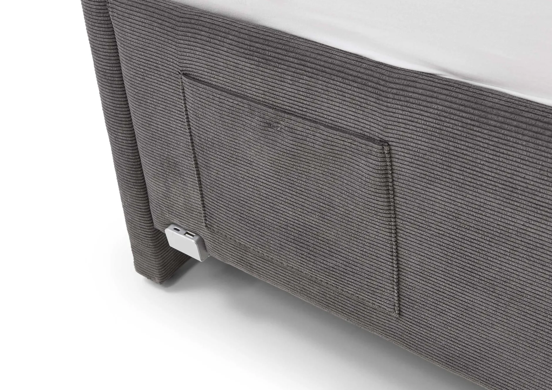 Truhenbett Cool | 90 x 200 cm | Anthrazit Design