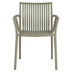 Tulsa Grüner Gartenstuhl | Stapelbar PP Design