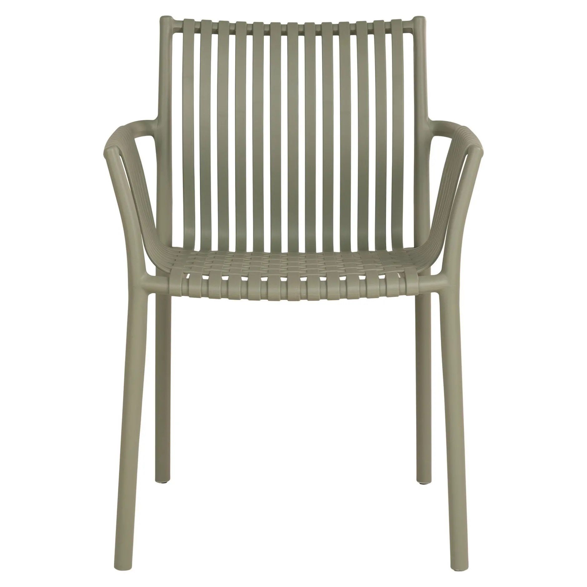 Tulsa Grüner Gartenstuhl | Stapelbar PP Design