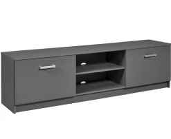 Tv-furniture Eden 180cm 2 Türen - graphitgrau