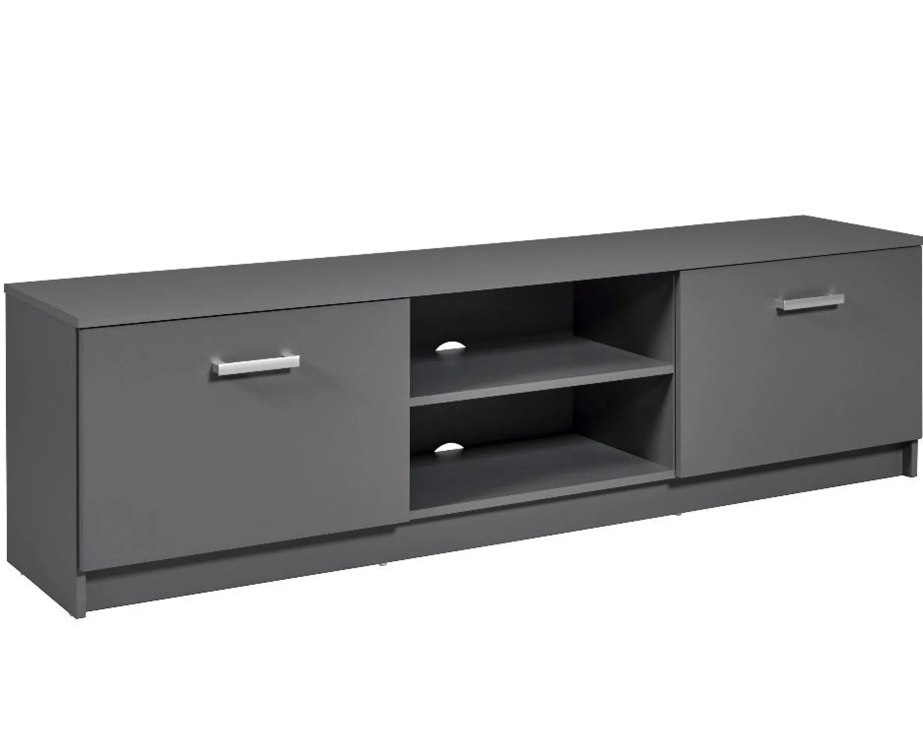 Tv-furniture Eden 180cm 2 Türen - graphitgrau