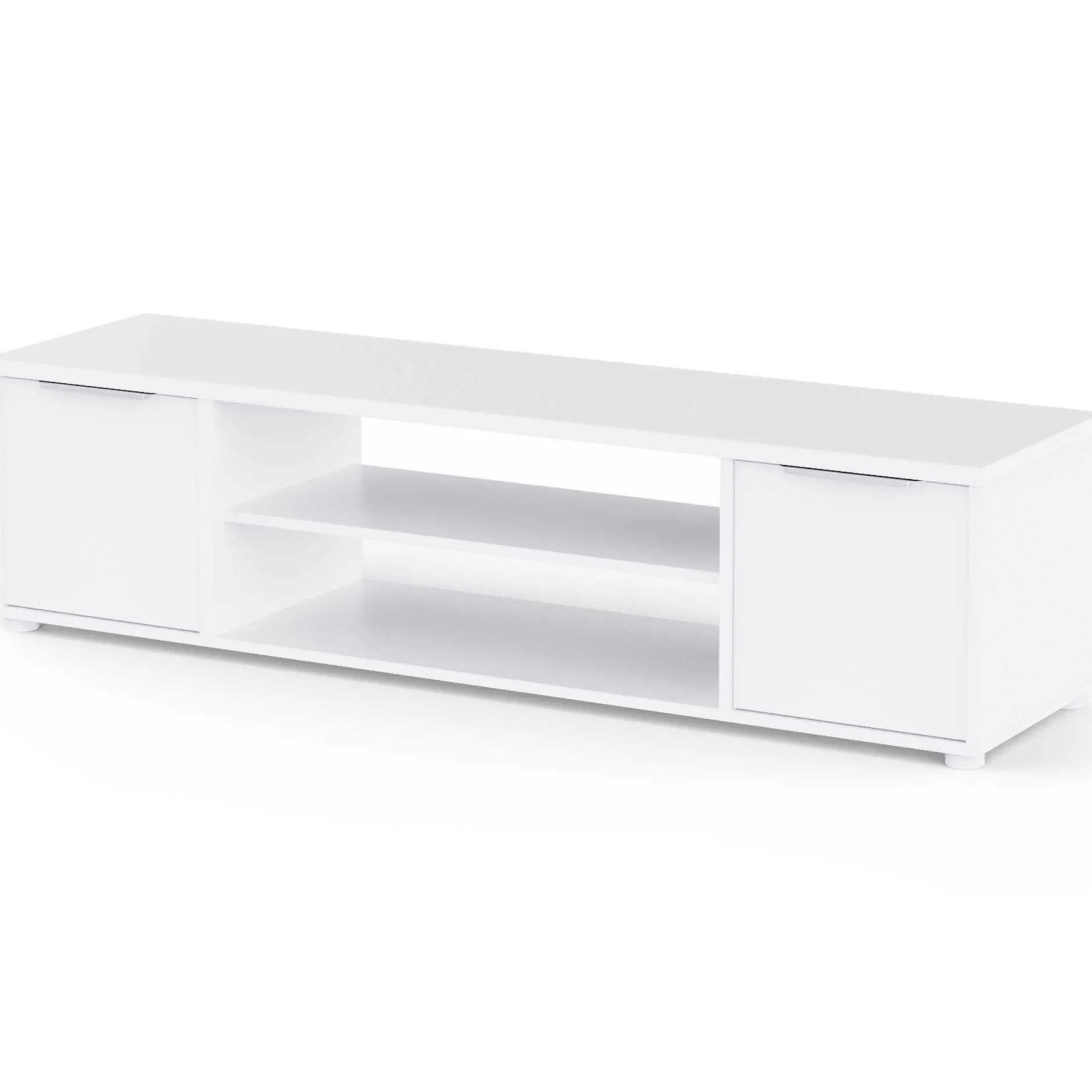TV-Schrank Access - 151x40x39cm - 2 Türen - weiß