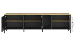 TV-Schrank Manchester | 190 x 41 x 55 cm | Helvezia Oak Design