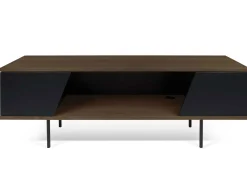 TV-Schrank Pixie 140cm - noyer/noir