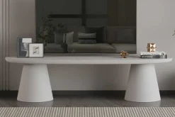 TV-Schrank Tavares - 160x45x40cm - ecru