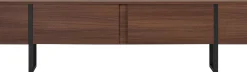 TV-Ständer Onera - 100% MELAMINE - Walnuss - 50 x 30 x 180 cm