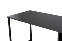 Twin Schreibtisch | 100 % MELAMIN | Anthrazit, Schwarz