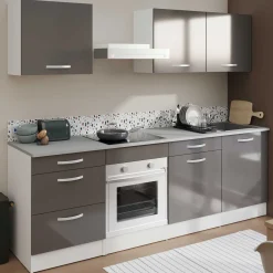 Unterschrank Eko 60 cm mit Tür - grau