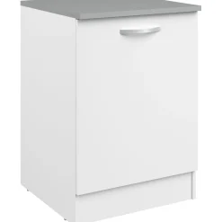 Unterschrank Eko 60 cm mit Tür - weiß
