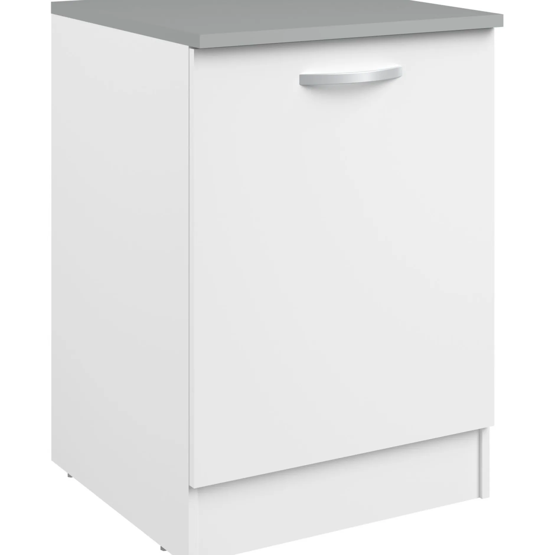 Unterschrank Eko 60 cm mit Tür - weiß