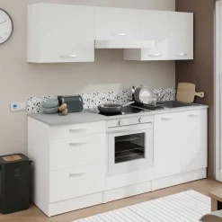 Unterschrank Eko 60x60 mit 3 Schubladen - weiß