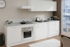 Unterschrank Eko 60x60 mit 3 Schubladen - weiß