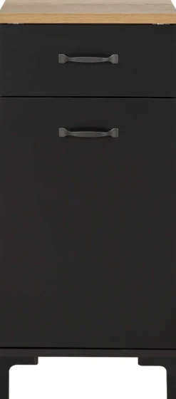 Unterschrank Küche Manchester | 40 x 60 x 86 cm | Helvezia Oak Design