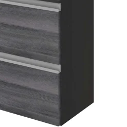 Unterschrank Lotuk 60cm 1 Tür und 1 Schublade - Eiche grau