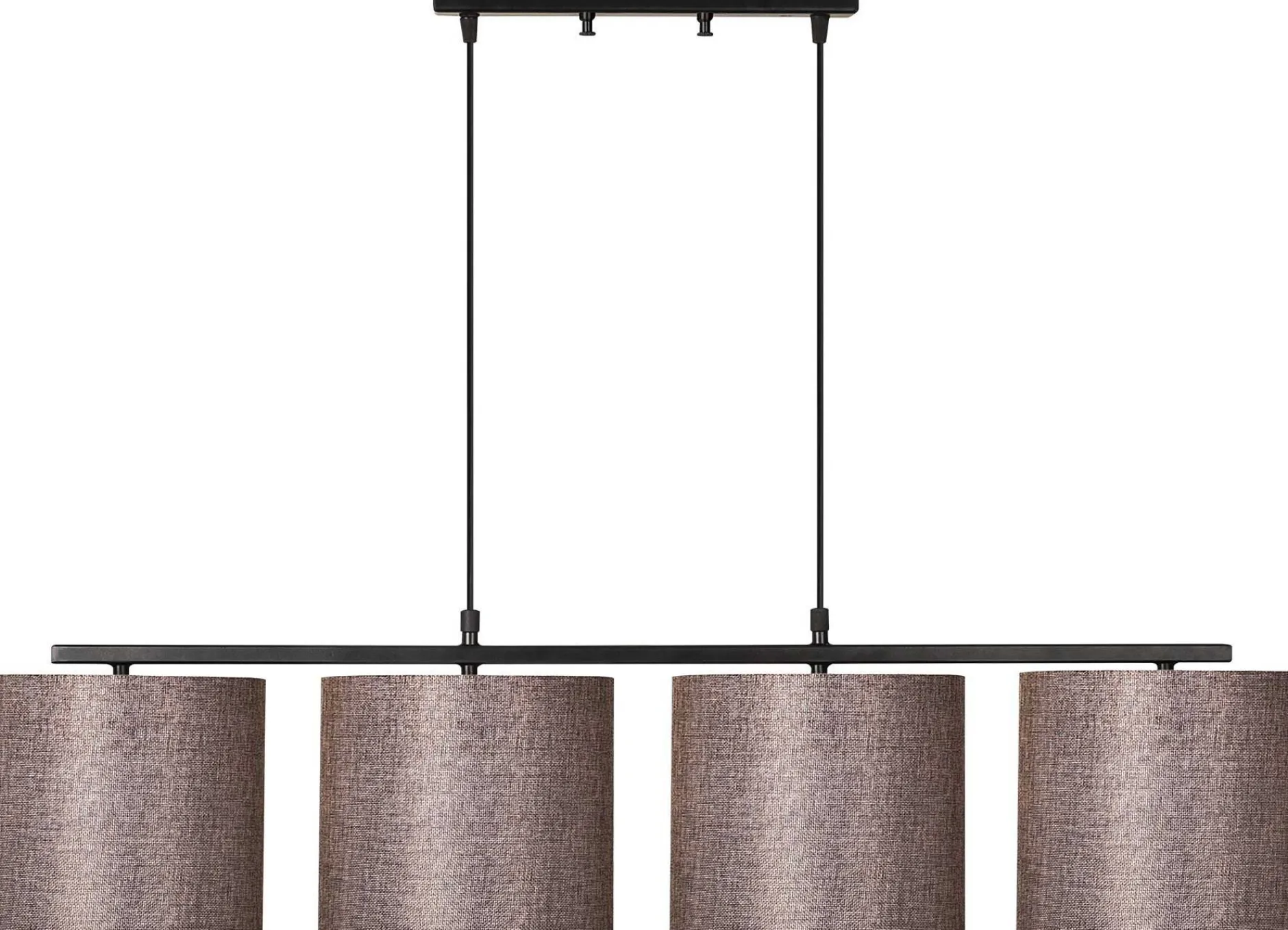 Valiz Kronleuchter | METALLGEHÄUSE | Schwarz, Braun