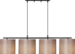 Valiz Kronleuchter | METALLGEHÄUSE | Schwarz, Braun