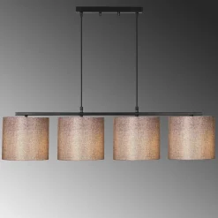 Valiz Kronleuchter | METALLGEHÄUSE | Schwarz, Braun