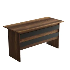 Vario A Schreibtisch | 100 % MELAMIN | Walnuss, Anthrazit