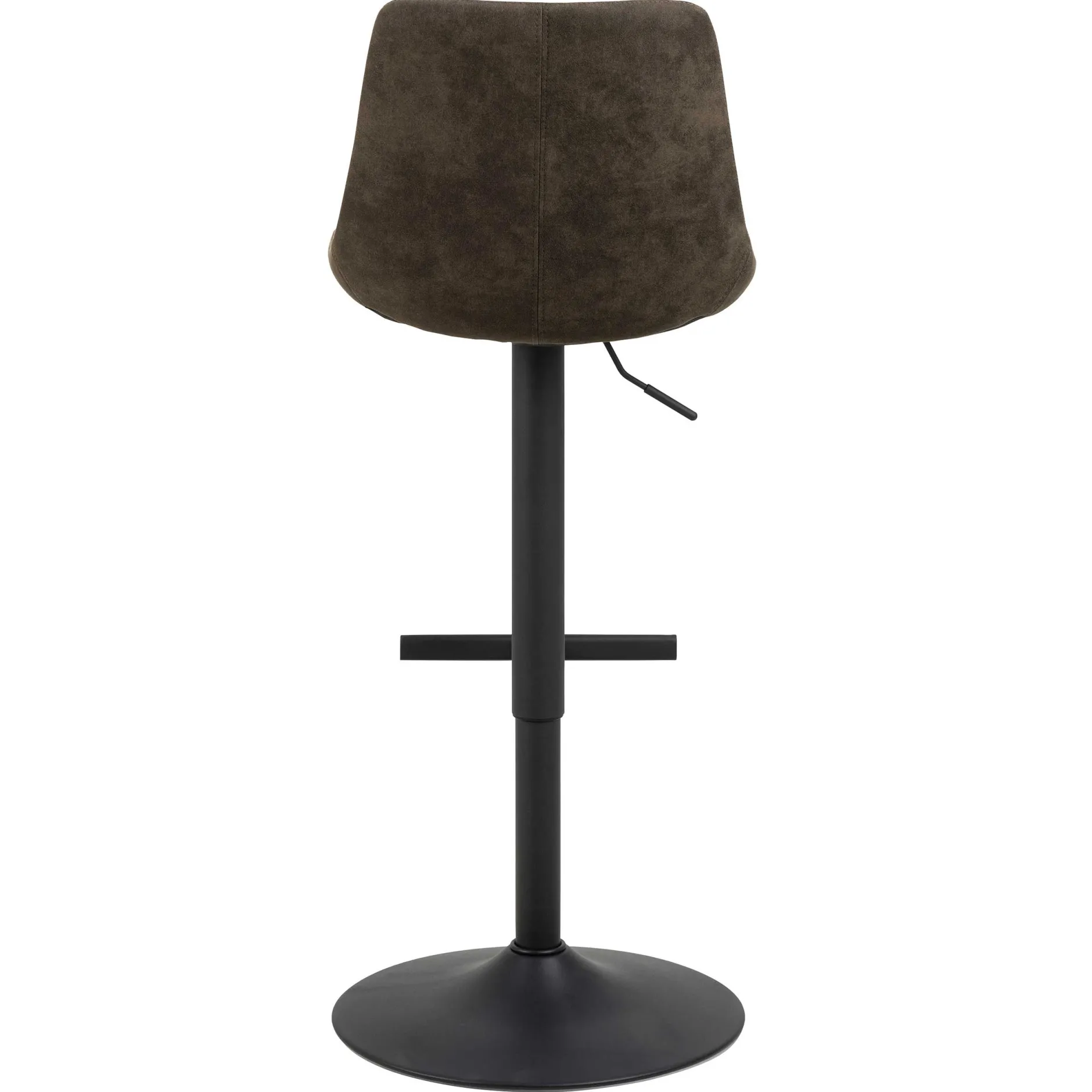 Verstellbarer Barhocker Adèle 65-86cm - anthrazit/schwarz